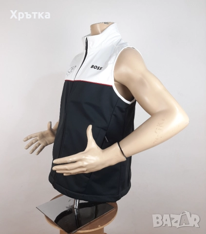 Porsche Motorsport x Boss Softshell Vest - Оригинален мъжки елек размер M, снимка 5 - Якета - 52935424