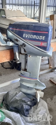 Продавам извънб. д-л Evinrude 15HP, 2т, внос от Италия