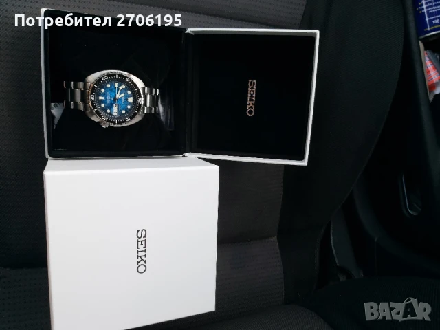 SEIKO PROSPEX – “Save The Ocean” King Turtle Manta Ray Watch SRPE39K1

, снимка 8 - Мъжки - 51014464