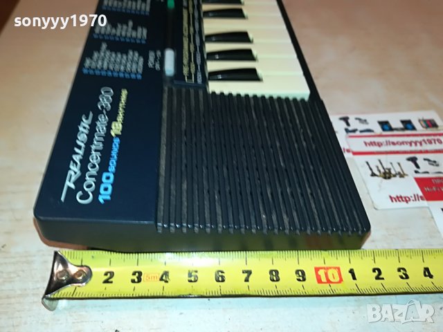realistic concertmate-360 france 1112221703, снимка 18 - Синтезатори - 38975526