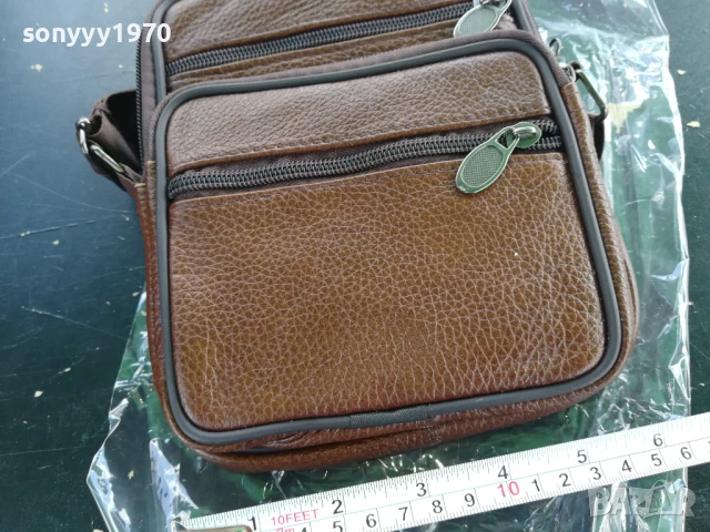 КАФЯВА КОЖЕНА ЧАНТА 1907251817, снимка 8 - Чанти - 51075081