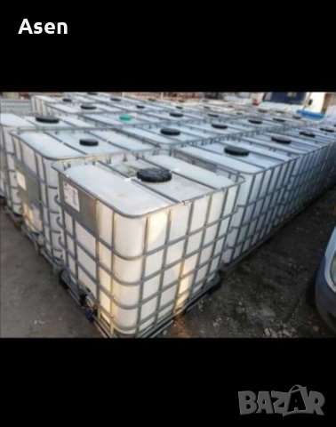 Бидони 1000 л 1тон Цистерна 1000л за вода , снимка 6 - Напояване - 27812012