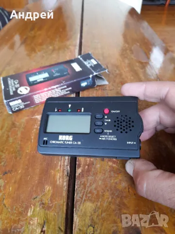 KORG Chromatic Tuner CA-30, снимка 3 - Други ценни предмети - 50095934
