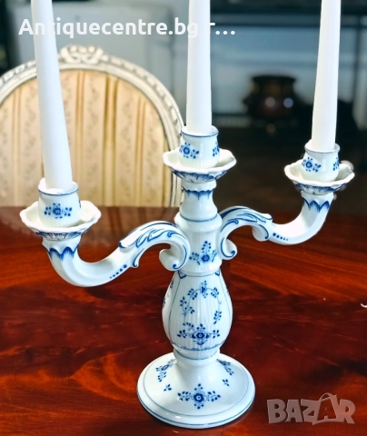 Порцеланов свещник , снимка 2 - Декорация за дома - 51959715