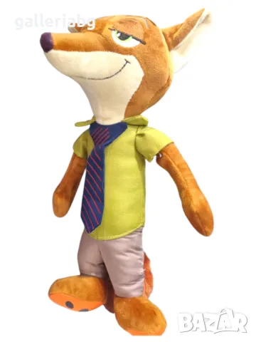 Плюшена играчка на Ник Уайлд от Зоотрополис (Zootopia), снимка 2 - Плюшени играчки - 40423567