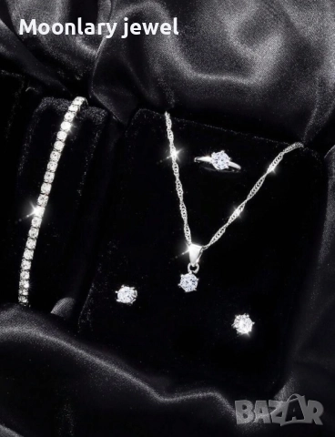 Комплект женски бижута, снимка 3 - Бижутерийни комплекти - 52666424