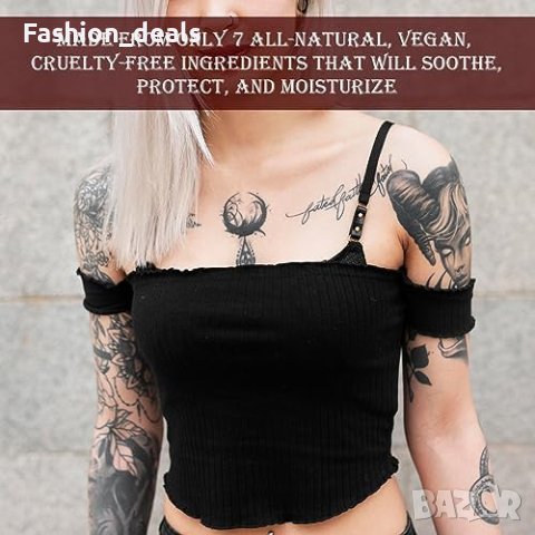 Нов Натурален Крем за Грижа след Татуиране Подарък Мъже Жени, снимка 6 - Козметика за тяло - 42959698