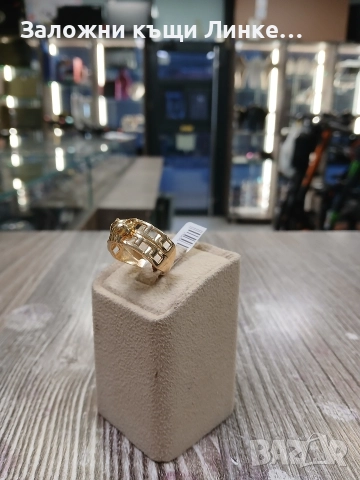 Нов Златен Пръстен с Фигура на Тигър 3.74гр., снимка 2 - Пръстени - 52709779