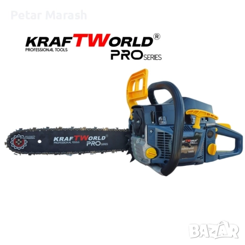 Бензинова резачка KraftWorld PRO 7.5 HP, 72cc, Easy Start, антивибрационна система, снимка 11 - Градинска техника - 52222936