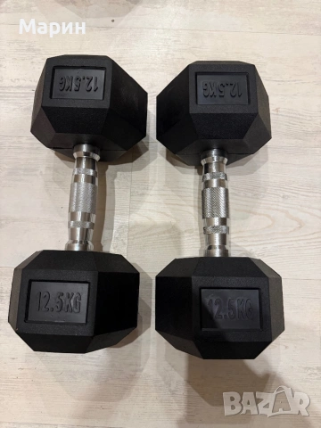 Хексаконални дъмбели 2 х 12,5