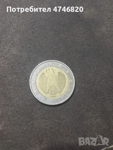 2 евро 2002 година серия F, снимка 2 - Антикварни и старинни предмети - 53598449