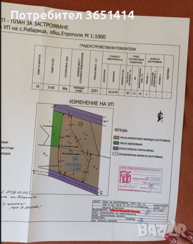 АТРАКТИВЕН ПАРЦЕЛ ЗА КЪЩА В С. РИБАРИЦА!, снимка 8 - Парцели - 43298534