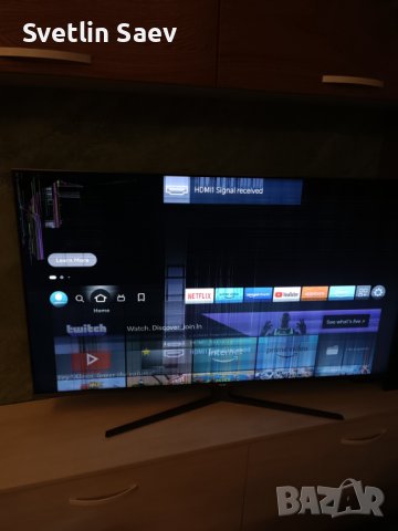Smart Телевизор Hisense 55U8GQ, 55", 4K Ultra HD, ULED, 120Hz, снимка 2 - Телевизори - 43200164