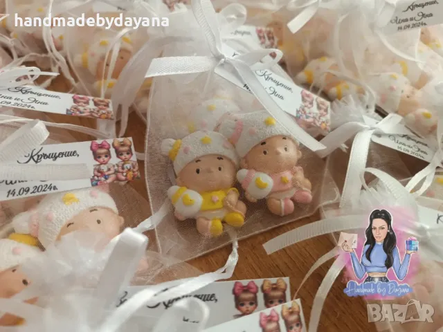 Подаръчета за гости - бебе, снимка 3 - Подаръци за кръщене - 46876611
