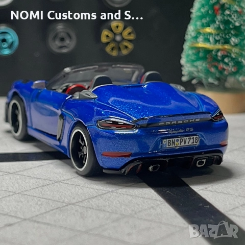 Porsche 718 Spyder RS Matchbox Moving Parts, снимка 4 - Коли, камиони, мотори, писти - 52806545