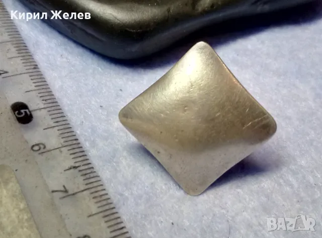 СТИЛЕН ВИНТИДЖ АРТ ДИЗАЙН СРЕБЪРЕН ПРЪСТЕН СРЕБРО 925 ДИЗАЙНЕРСКА РЪЧНА ИЗРАБОТКА 41084, снимка 9 - Пръстени - 50421517