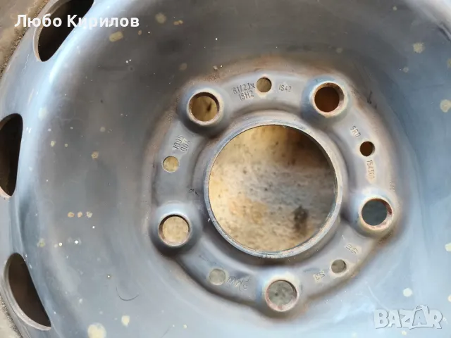 Железни джанти 15" BMW , снимка 2 - Гуми и джанти - 47841413