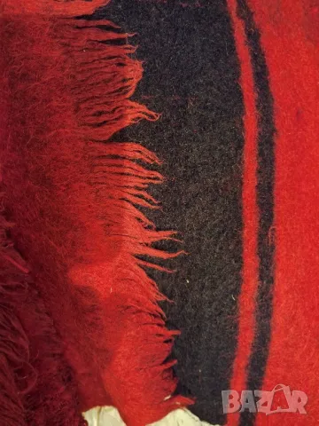 Ново одеало,валяно,100% вълна,винтидж излъчване 