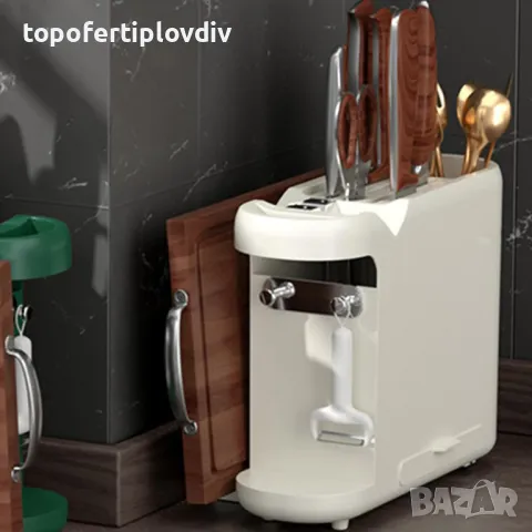 Поставка и точило за нож NCONCO Multifunctional Knife Holder, Knife Sharpener, снимка 3 - Ножове - 50106756