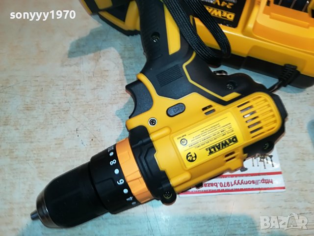 DEWALT LI-ION CHARGER+BATTERY PACK X 2 1907221652, снимка 8 - Винтоверти - 37439020