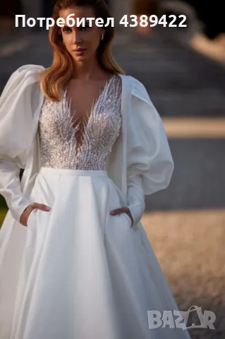 Сватбена  рокля Letizia by Luce Sposa, снимка 1