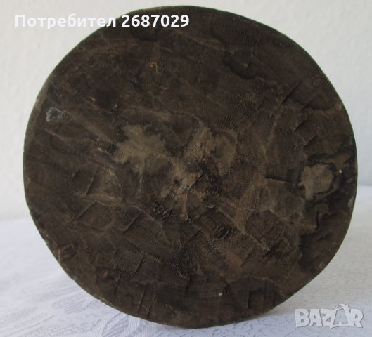 Стар дървен пепелник, уникат пластика фигура с профили, снимка 11 - Статуетки - 32730620