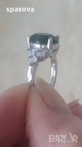 Дамски пръстен размер 5, S 925, снимка 2 - Пръстени - 32370490