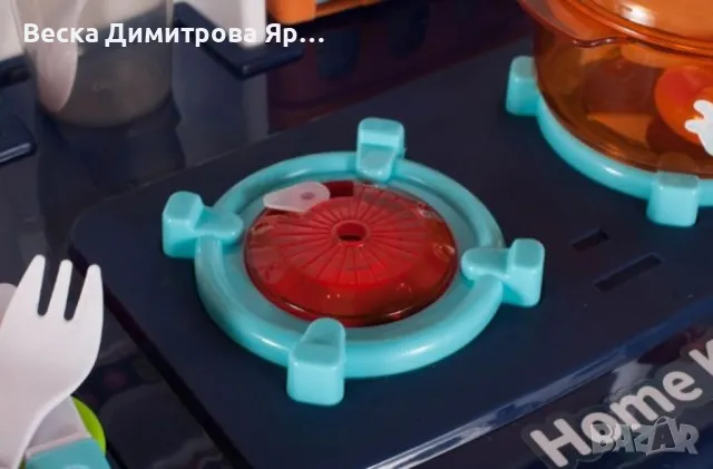 Мултифункционална интерактивна детска кухня с пара ISP – LikeSmart Little Chef Kitchen, снимка 5 - Играчки за стая - 47884090