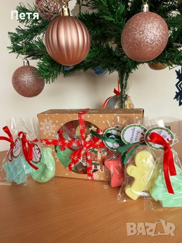 Коледни сапунчета, снимка 3 - Коледни подаръци - 52597312