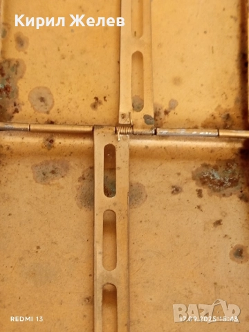 Стара рядка табакера сребрист цвят от соца за КОЛЕКЦИЯ ДЕКОРАЦИЯ 51092, снимка 5 - Други ценни предмети - 51745957