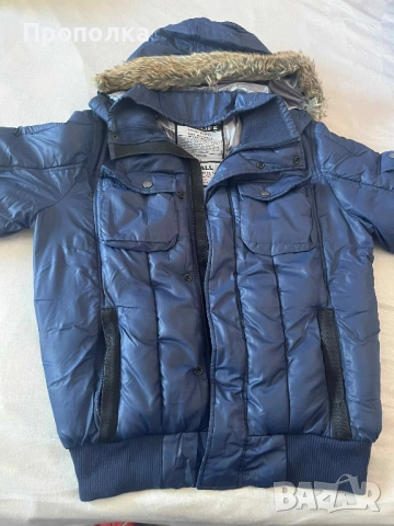 Топло яке с качулка