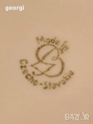 старо чешко порцеланово елипсовидно плато 22/6, снимка 7 - Аксесоари за кухня - 49251850