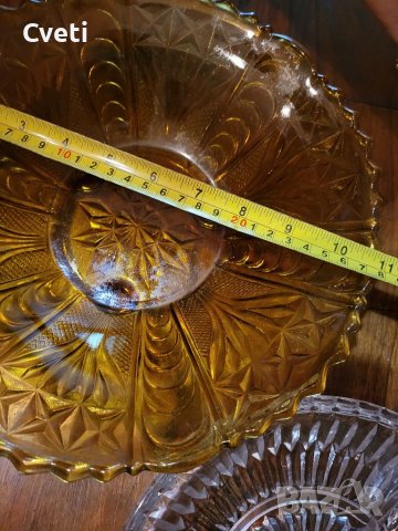 Фруктиери от стъкло ,кристал, снимка 7 - Други - 38037271