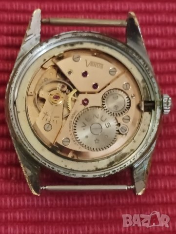 Стар мъжки часовник VENUS, Швейцария. , снимка 3 - Мъжки - 43732523