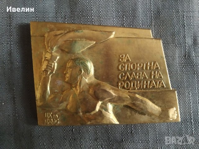 бронзов плакет