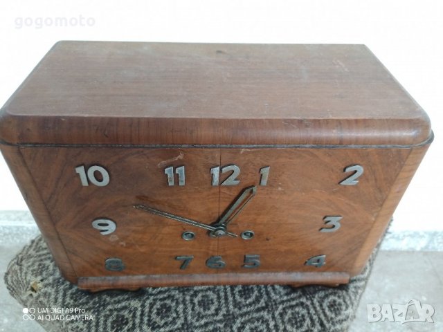 Стар ретро винтидж арт старинен античен часовник, маховик , снимка 9 - Антикварни и старинни предмети - 37818730