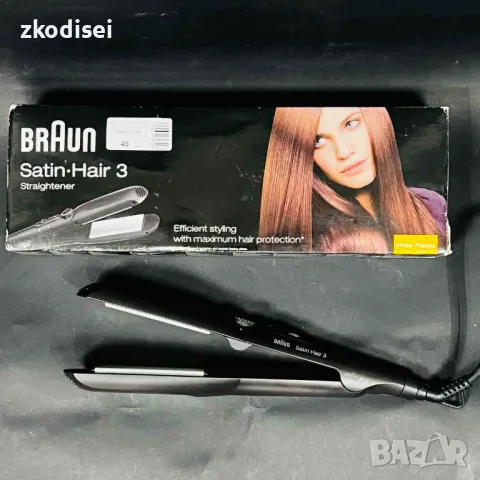 Преса за коса BRAUN 3543, снимка 2 - Преси за коса - 49856426