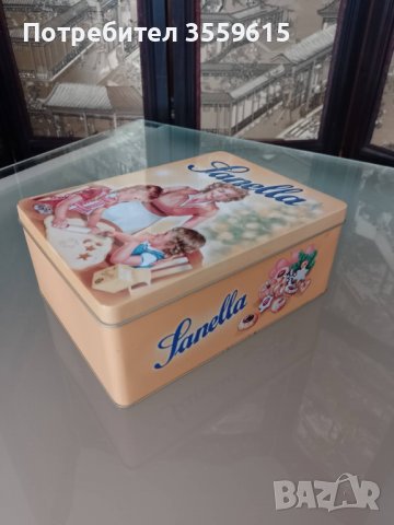 метална ретро кутия за бисквити и др. , от Англия, снимка 3 - Кутии за храна - 38850148