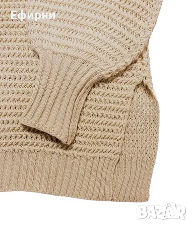 Блузон голям размер, Елегантен пуловер, Топъл пуловер, Ефектен пуловер, снимка 4 - Блузи с дълъг ръкав и пуловери - 47272075