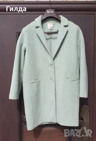 Pinko вълнено палто с алпака S налично