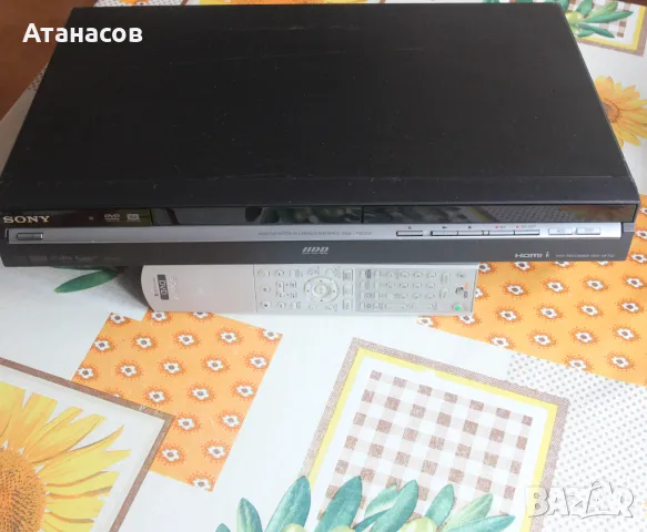 DVD RECORDER SONY RDR HX750 с HARD DISK, снимка 3 - Плейъри, домашно кино, прожектори - 50184855