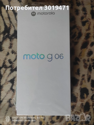 Чисто нов 2г гаранция Motorola g06