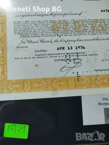 Американски ценни книжа, снимка 4 - Други ценни предмети - 49026093