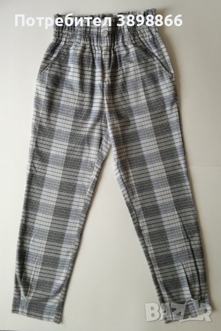 Детски кариран панталон RESERVED - размер 152 см., снимка 1 - Детски панталони и дънки - 43355160