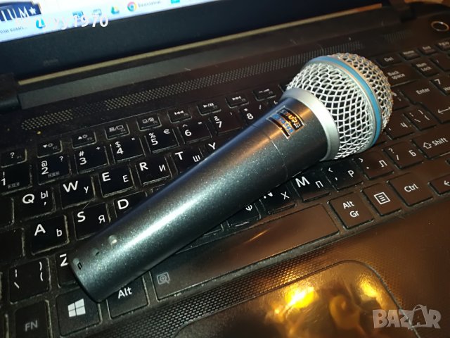 shure beta-микрофон без бутон 3012221935, снимка 5 - Микрофони - 39146509
