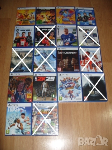 Игри за PlayStation 5, PS5 Част 2 - 40лв за брой