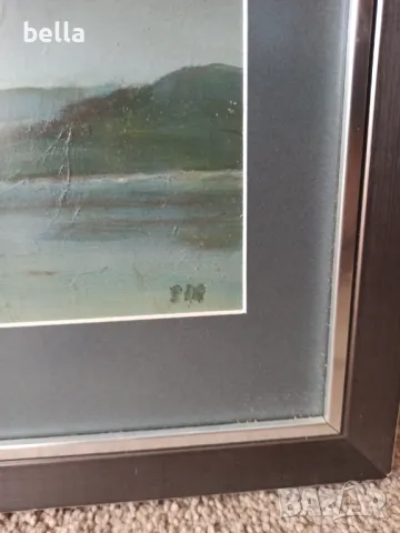 КАРТИНА НА ХУД.ГЕОРГИ ПЕТРОВ СЪПРУГ НА АНЕТА ДРЪГУШАНУ, снимка 3 - Картини - 50254754