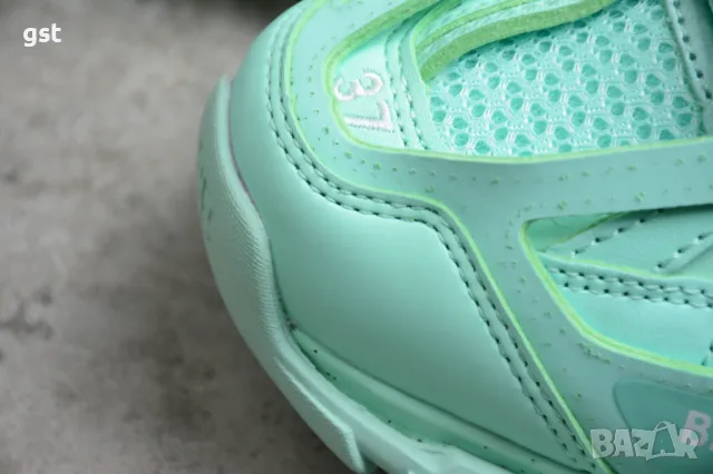 Редки Баленсиаgа Balenciaga Tiffany Green Track Sneakers Маратонки Унисекс , снимка 7 - Маратонки - 49930535