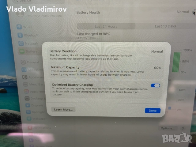 MacBook Pro 2020 M1, снимка 5 - Лаптопи за работа - 53011257