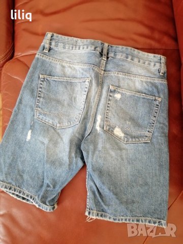 asos оригинални дънкови панталони , снимка 2 - Къси панталони и бермуди - 37719325